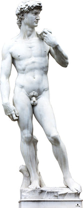 Statue of David 277 Celebrity Cutout